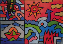 Acrylic, 1988