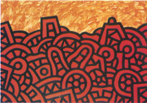 Oil on wood, 1972