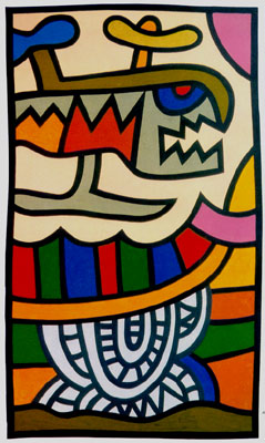 Acrylic, 1990