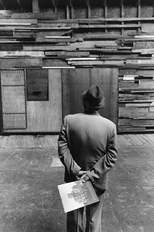 From the exhibition of Jannis Kounellis on the cargo ship 