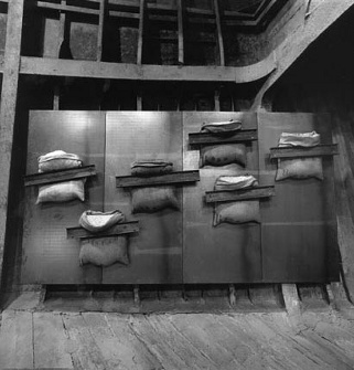 From the exhibition of Jannis Kounellis on the cargo ship 